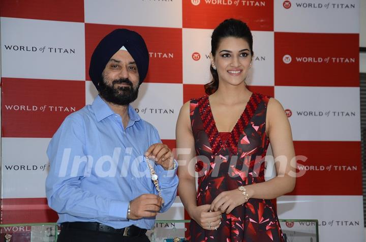 Kriti Sanon at Launch of Titan Watches