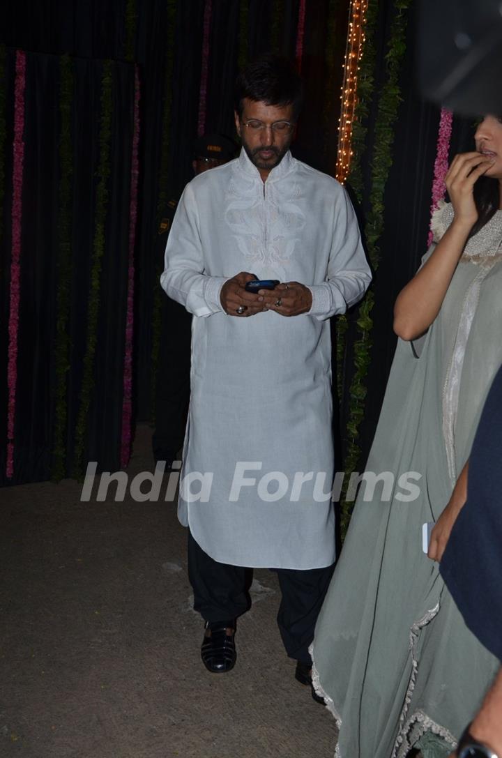 Javed Jaffery at Big B's Diwali Bash