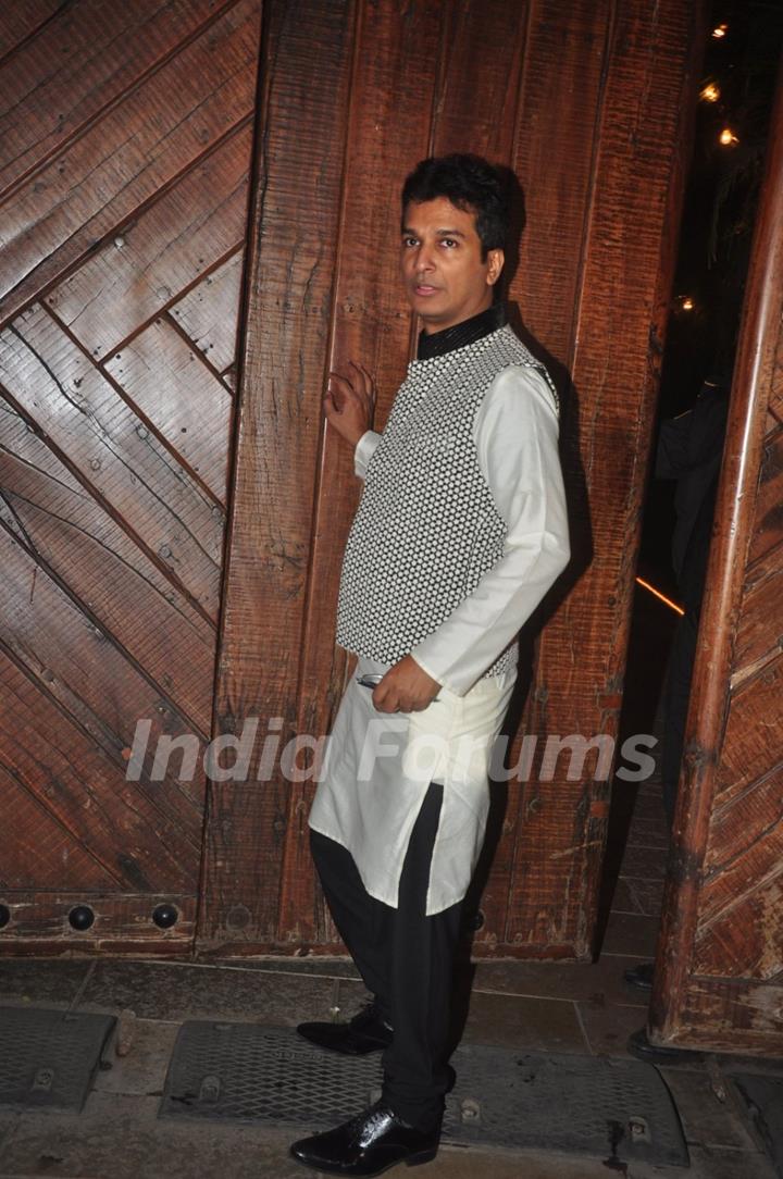 Vikram Phadnis at Big B's Diwali Bash