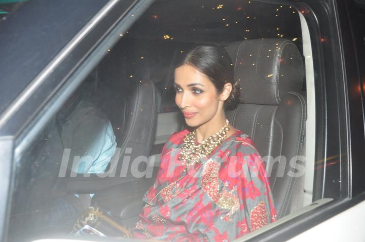 Malaika Arora Khan at Big B's Diwali Bash