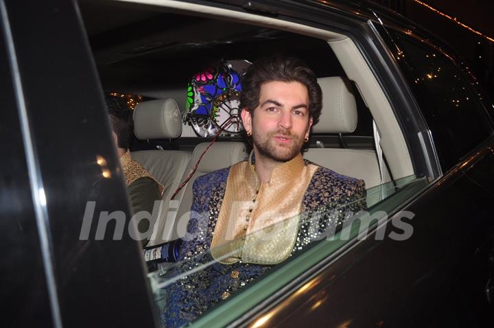 Neil Nitin Mukesh at Big B's Diwali Bash