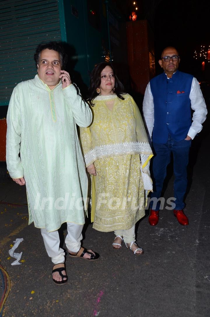 Sandeep Khosla at Big B's Diwali Bash