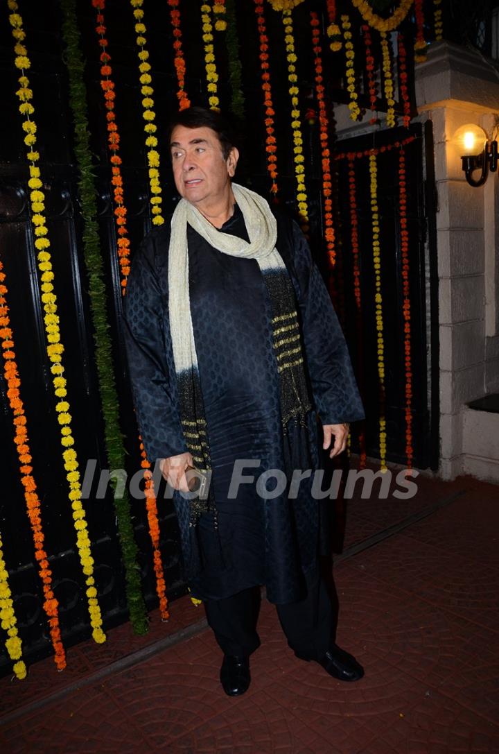 Randhir Kapoor at Ekta Kapoor's Diwali Bash