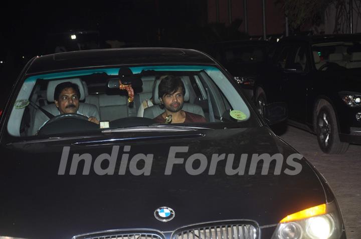 Himesh Reshammiya at Screening of 'Prem Ratan Dhan Payo'