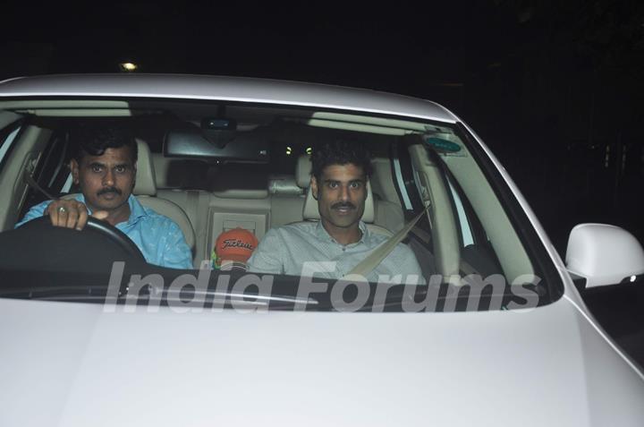 Sikander Kher at Screening of 'Prem Ratan Dhan Payo'