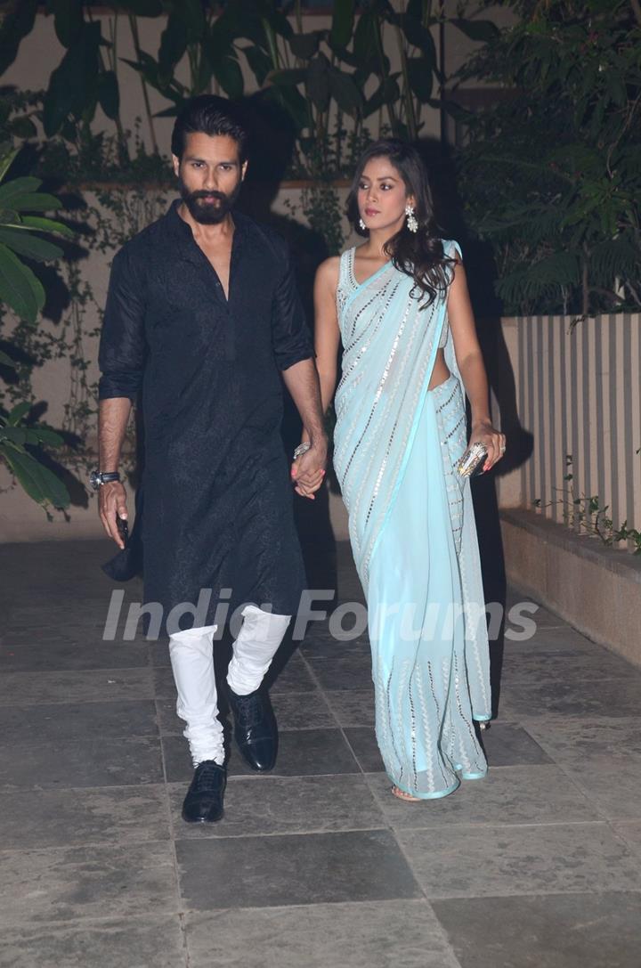 Shahid Kapoor and Mira Rajput Kapoor Snapped