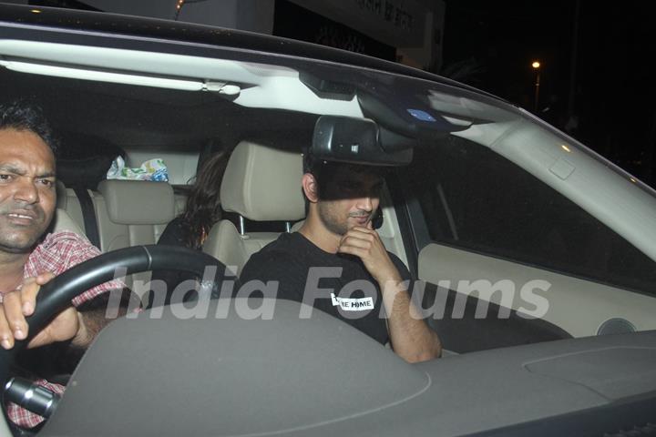 Sushant Singh Rajput at Sania Mirza's Birthday Bash