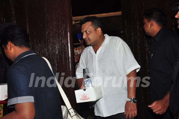 Sanjay Gupta at Aaradhya Bachchan's Birthday Bash