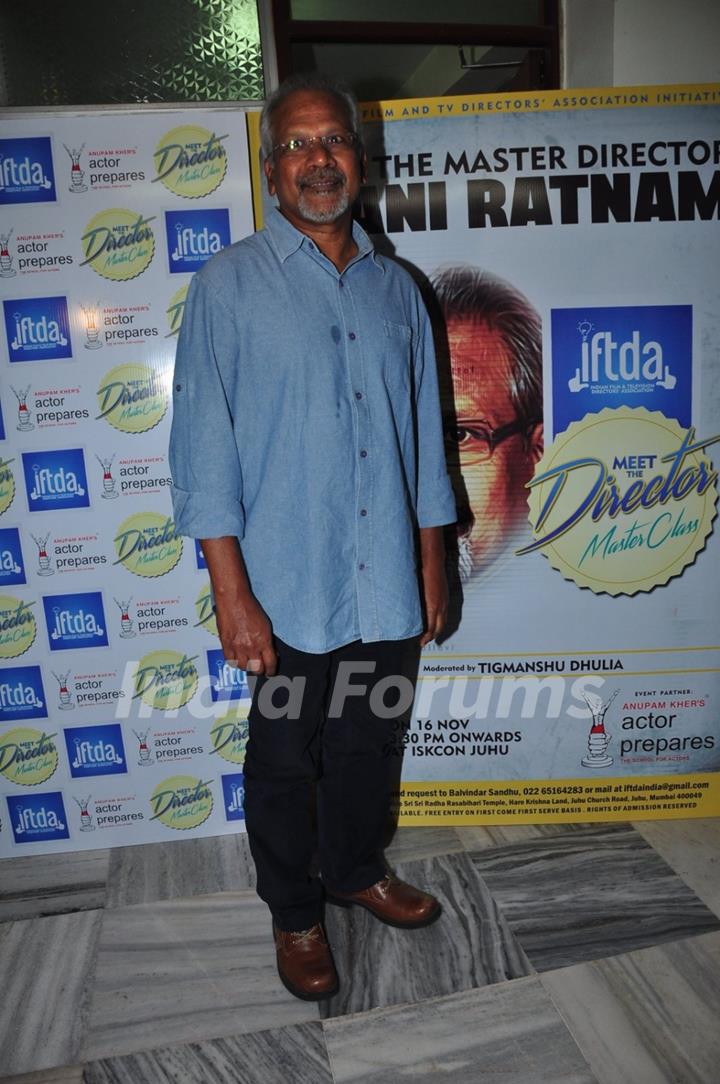 Mani Ratnam at IFTDA Initiative 'Meet the Director' Master Class