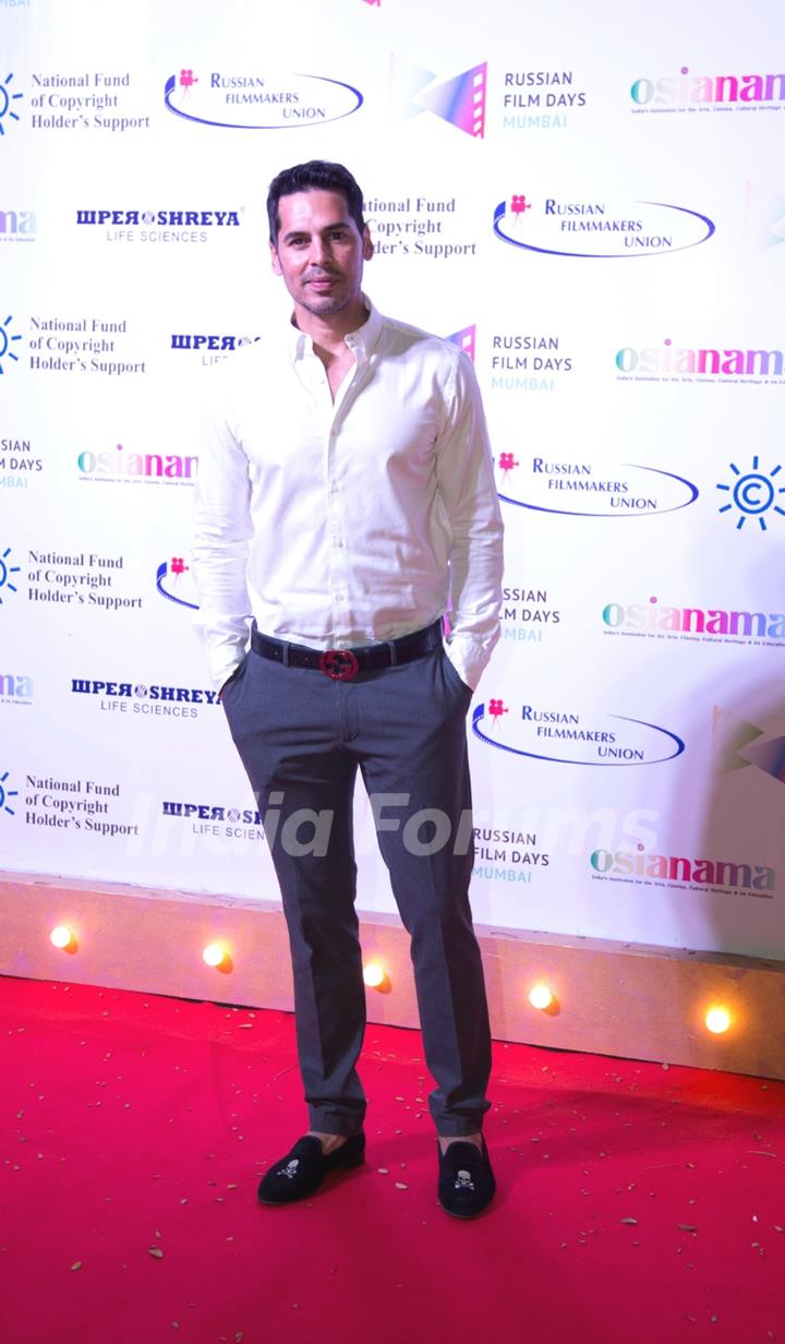 Dino Morea at Inaugration of 'Russian Film Days'