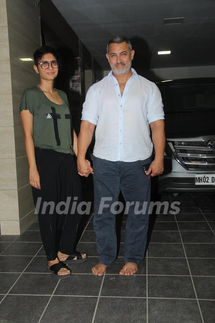 Kiran Rao and Aamir Khan