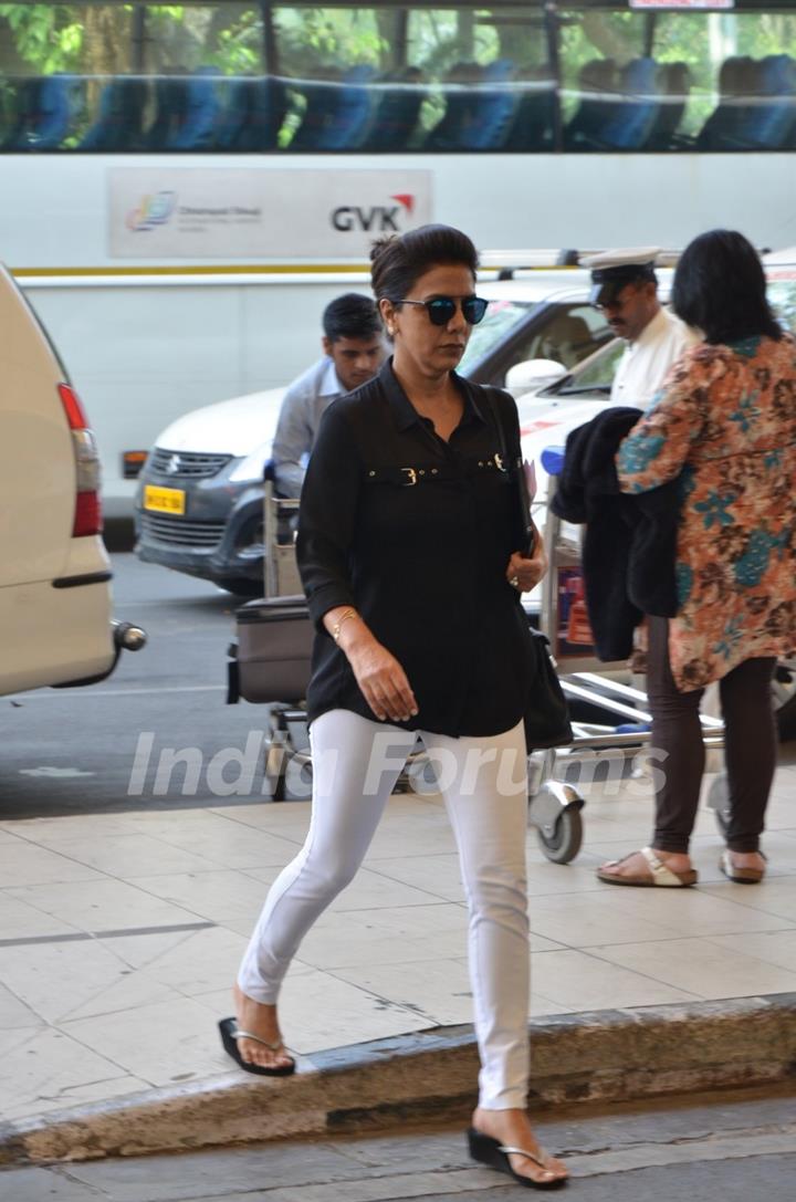 Neetu Singh Snapped at Airport