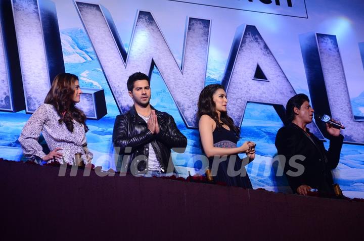 The star cast of the movie at Song Launch of 'Dilwale'