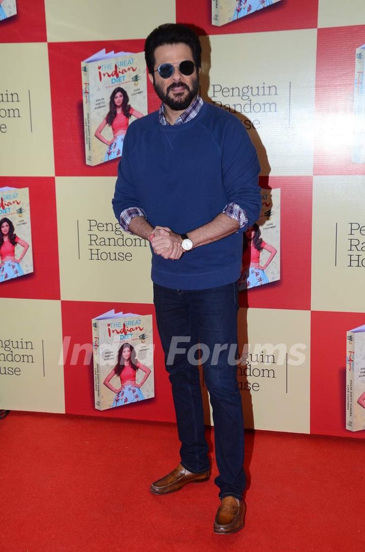 Anil Kapoor at Launch of Shilpa Shetty's Book 'The Great Indian Diet'