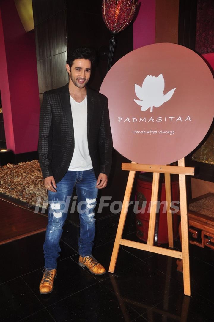 Karan Sharma at Launch of Padmini Kolhapure's New Collection 'Padmasita'