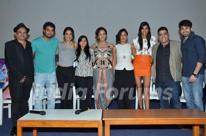 The Whole Cast of Press Meet of Angry Indian Goddesses