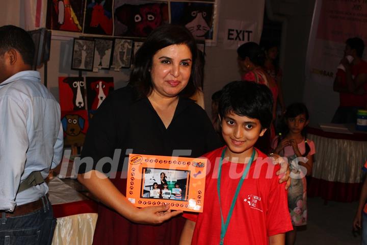 Farah Khan at 'Adoptathon' Campaign Organized to for Pet Adoption