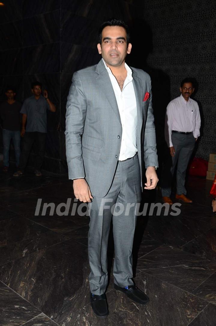 Zaheer Khan at Masaba Gupta's Wedding Reception