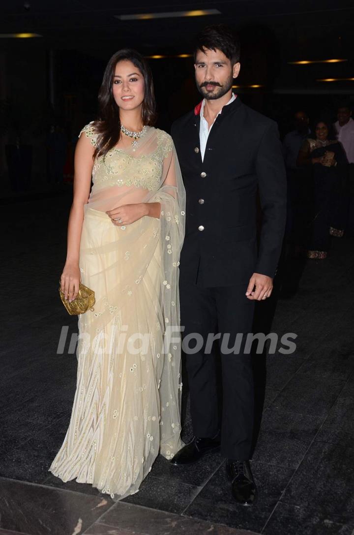 Shahid and Mira Rajput Kapoor Dazzles at Masaba Gupta's Wedding Reception