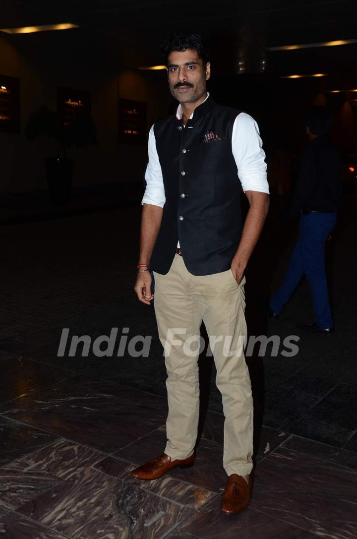 Sikander Kher at Masaba Gupta's Wedding Reception