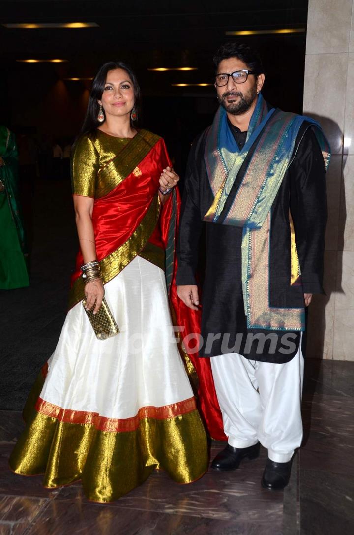 Arshad Warsi and Maria Goretti at Masaba Gupta's Wedding Reception