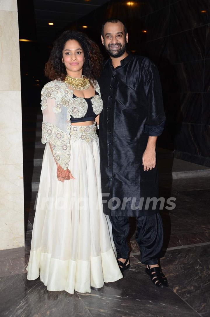 Masaba Gupta and Madhu Mantena at Wedding Reception