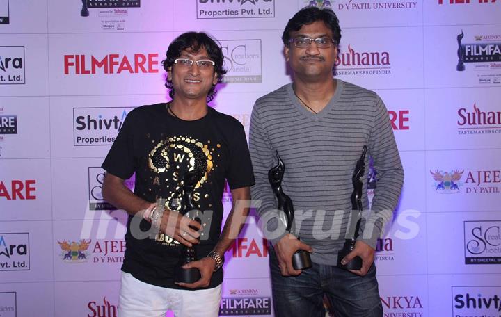 Ajay Atul at Filmfare Awards - Marathi 2015