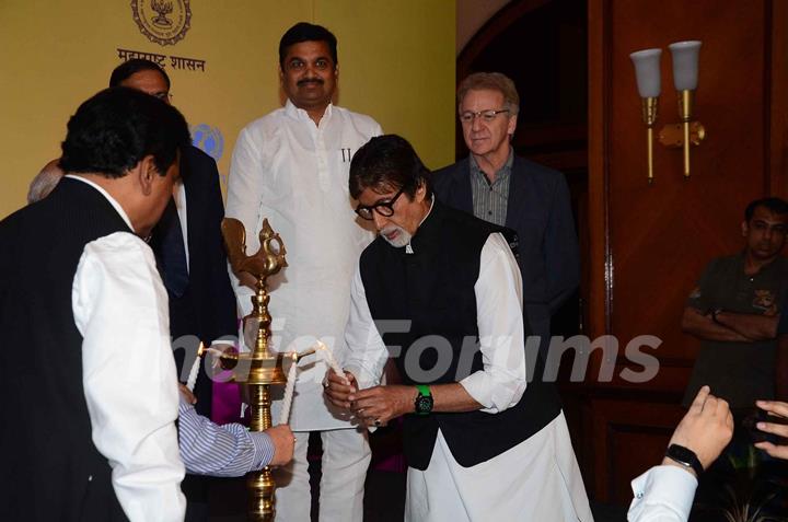 Amitabh Bachchan at Launch of Media Campaign on Hepatitis B