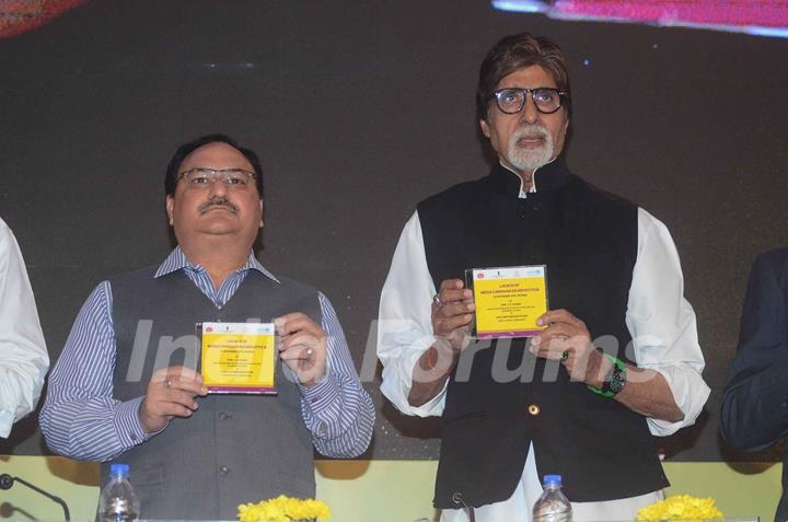 BigB at Launch of Media Campaign on Hepatitis B