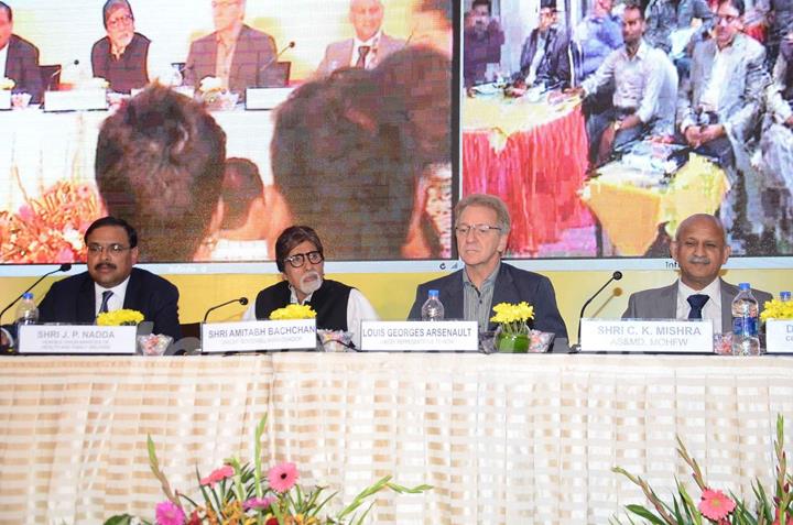 BigB at Launch of Media Campaign on Hepatitis B