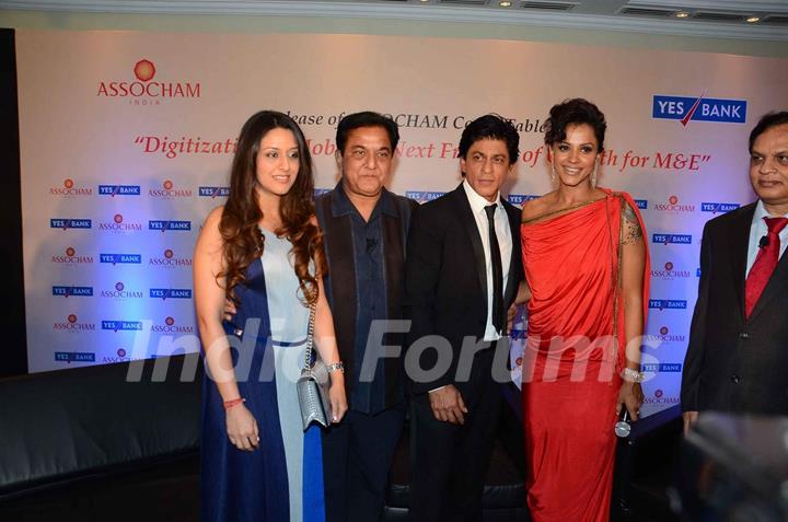 King Khan with Shaia NC at Launch of Yes Bank Book 'Coffee Table'