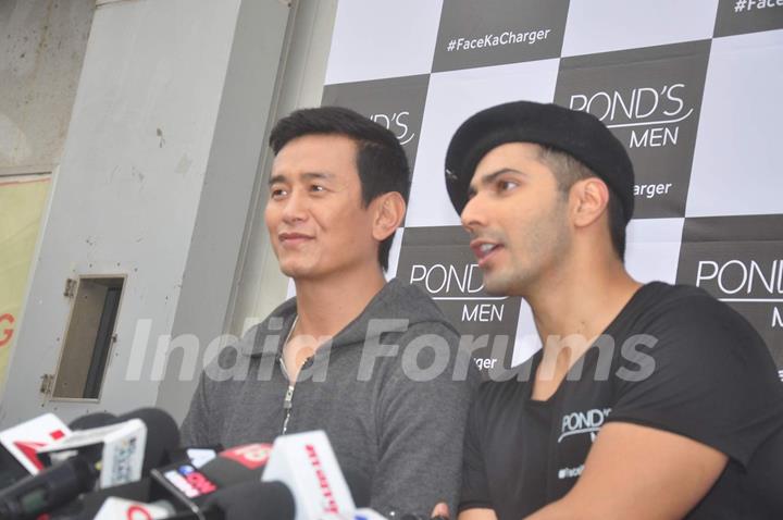 Varun Dhawan Shoots Ponds Men Ad