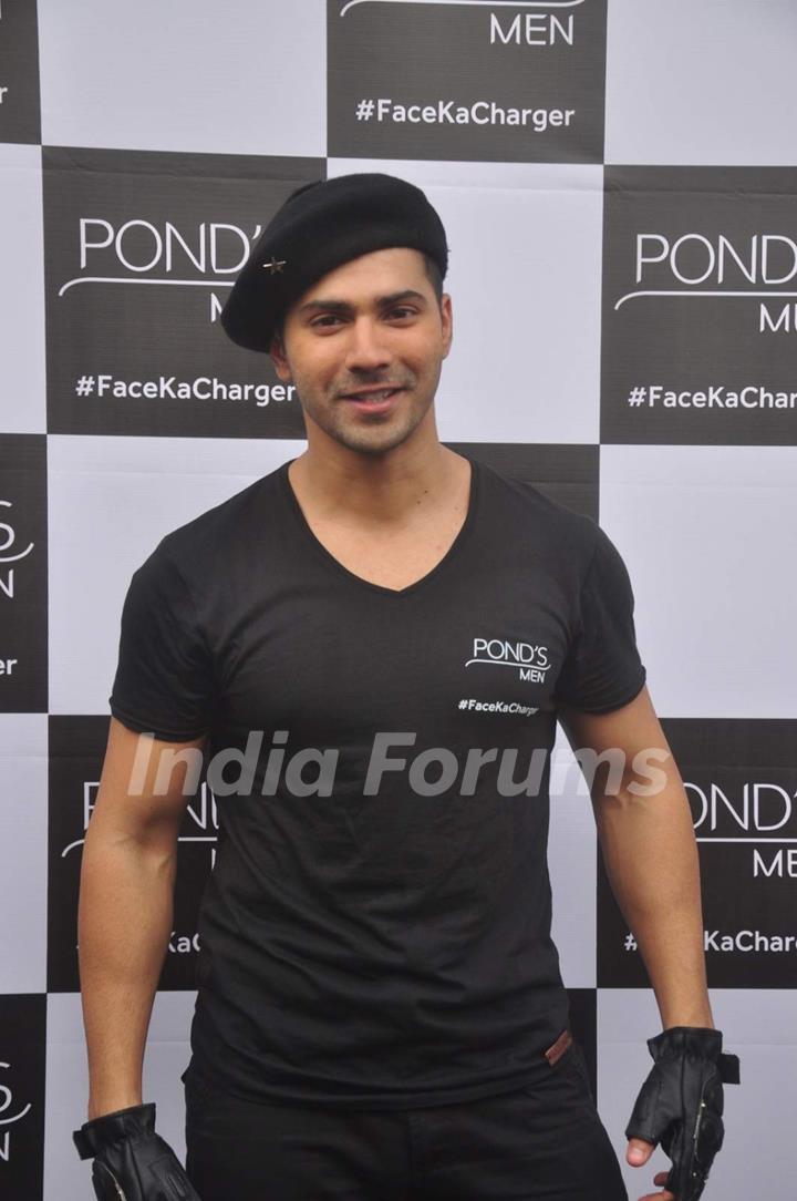 Varun Dhawan Shoots Ponds Men Ad