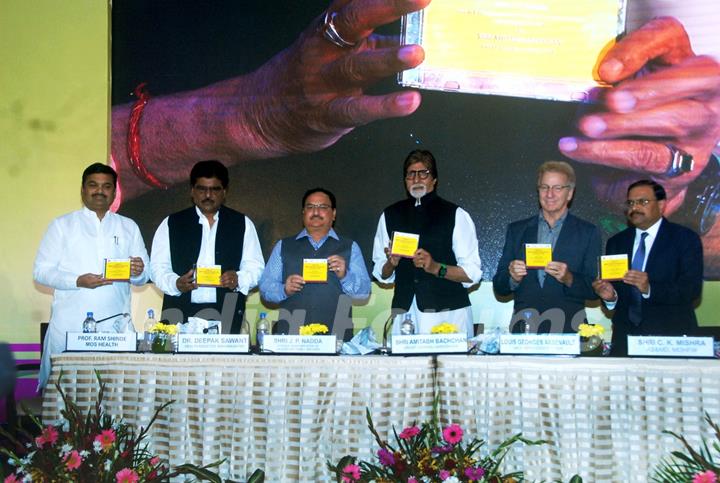 Big B at Launch of Media Campaign on Hepatitis B