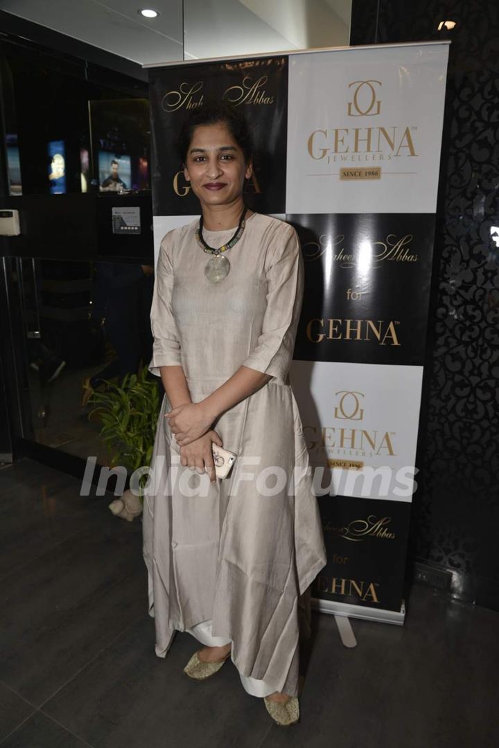Gauri Shinde at Shaheen Abbas Collection Launch at Gehna