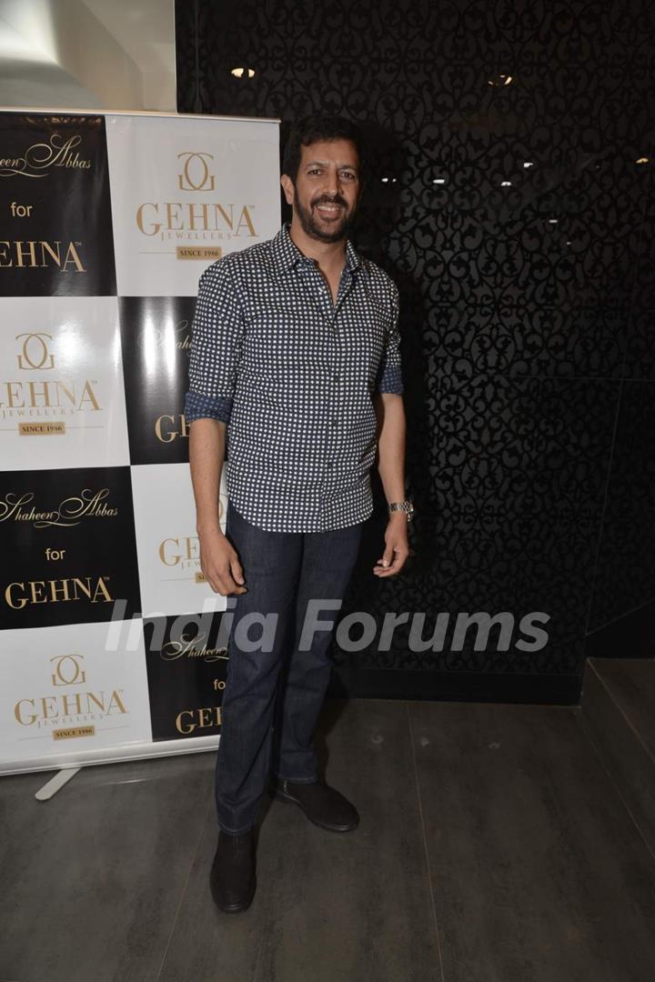 Kabir Khan at Shaheen Abbas Collection Launch at Gehna