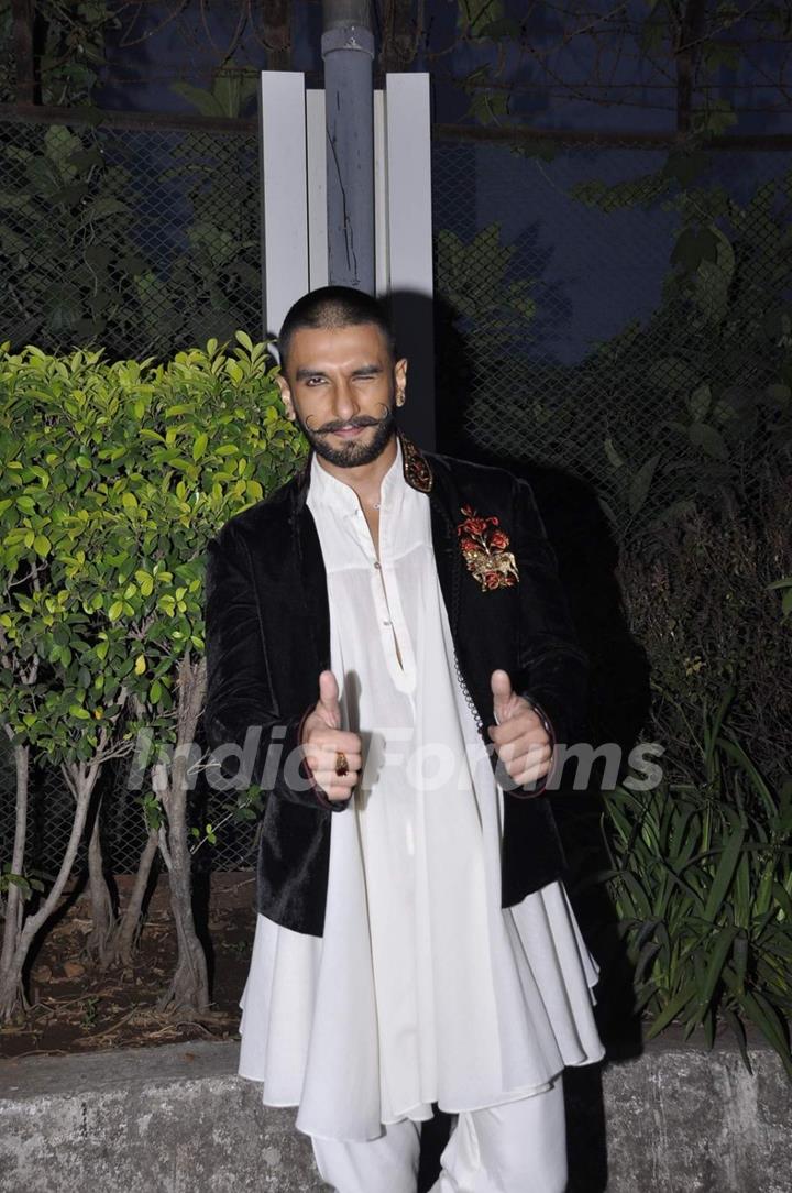 Ranveer Singh on Aaj Ki Raat Hai Zindagi Show