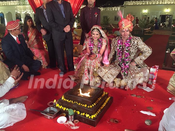 Aniruddh Dave got hitched with fiancee Shubhi Ahuja