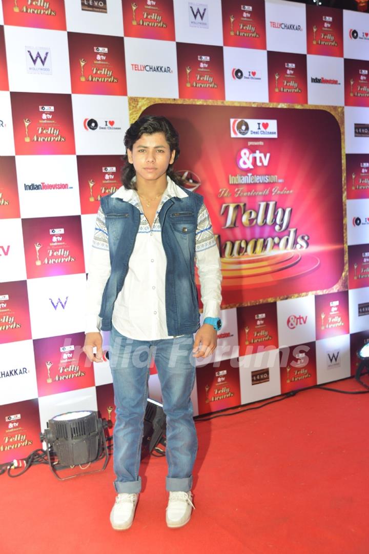 Siddharth Nigam at 14th Indian Telly Awards Nomination Ceremony