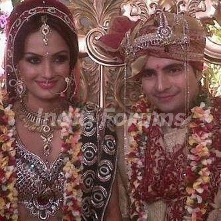 Karan Mehra and Nisha Rawal