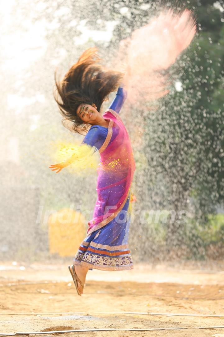 A Still of Avika Gor from a South Film