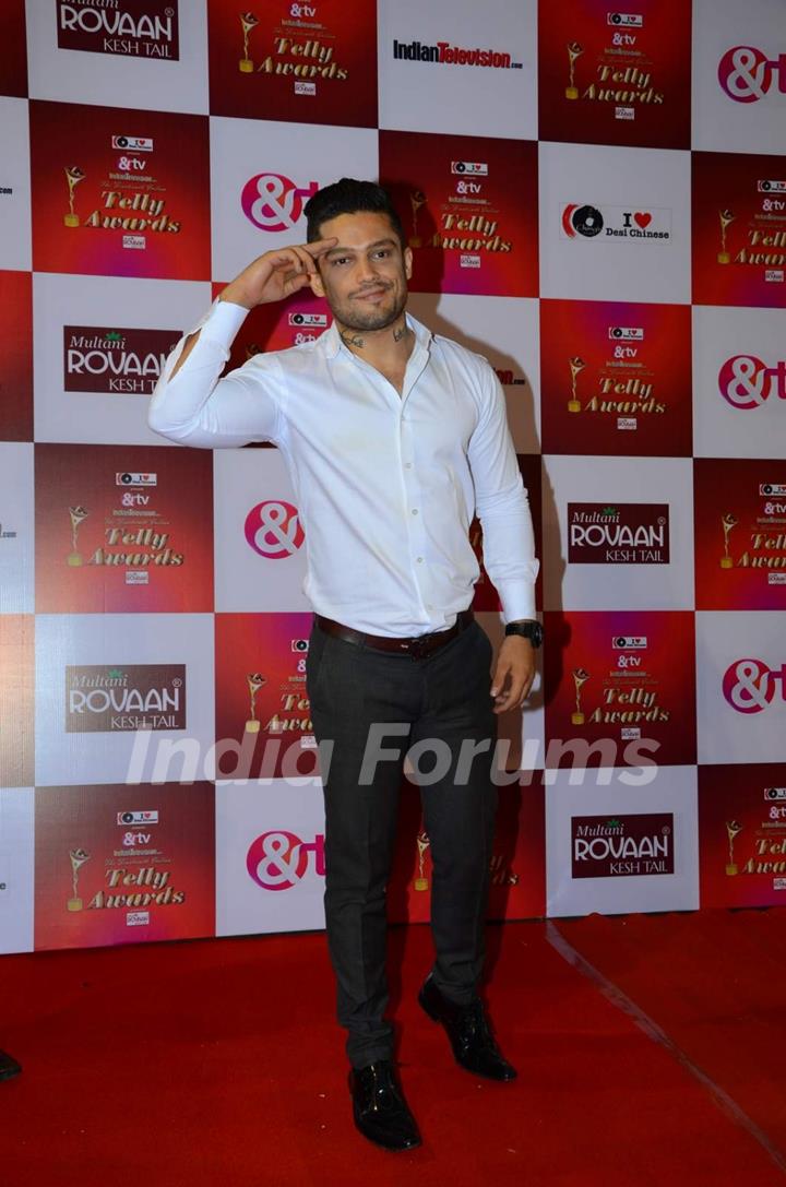 Siddharth Bhardwaj at Indian Telly Awards