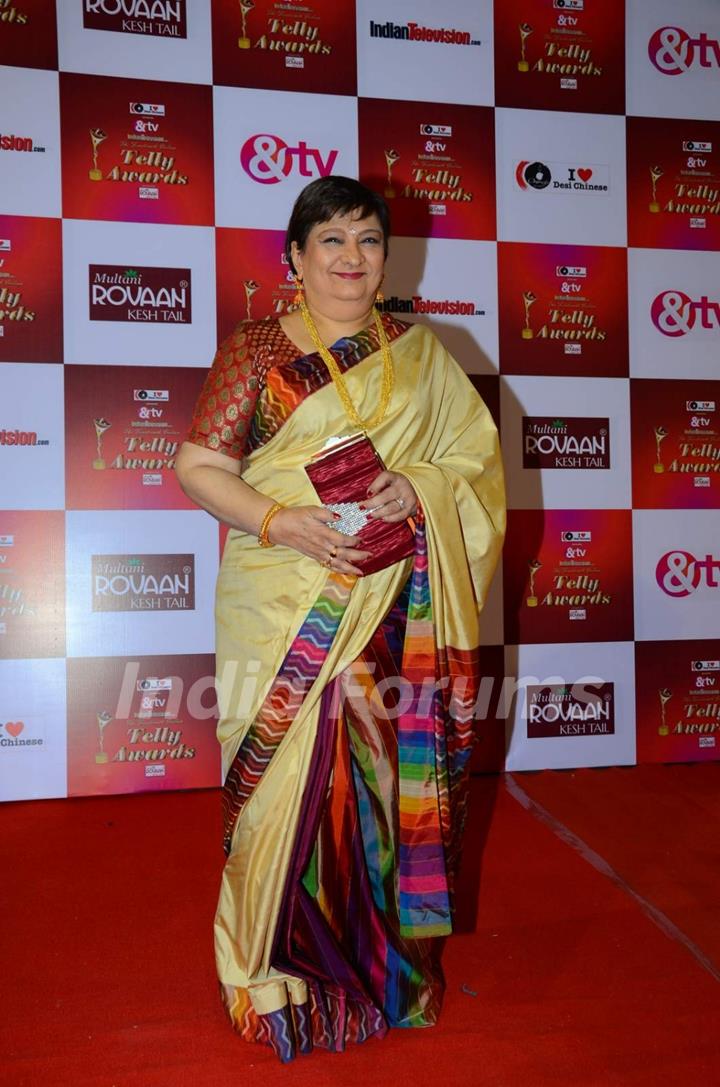Bharati Achrekar at Indian Telly Awards