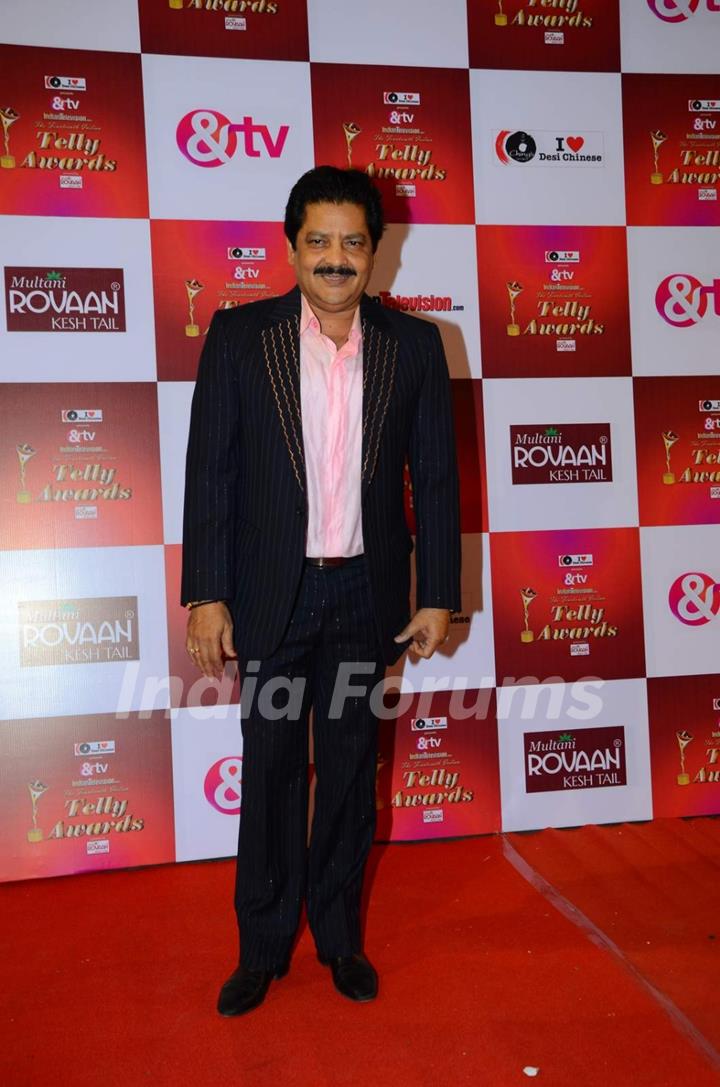 Udit Narayan at Indian Telly Awards