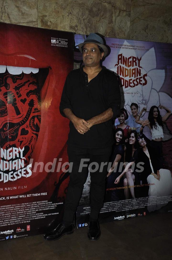 Director Pan Nalin at Screeening of Angry Indian Goddesses