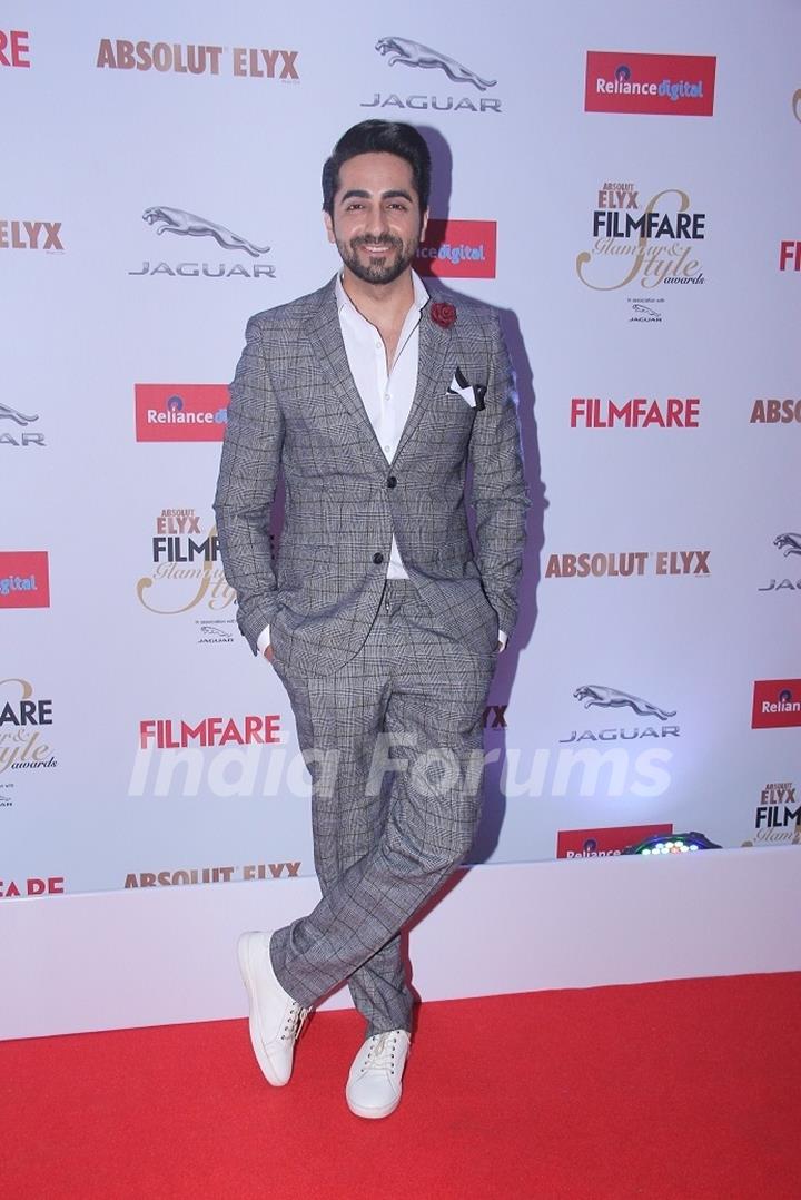 Ayushmann Khurrana at Filmfare Glamour and Style Awards