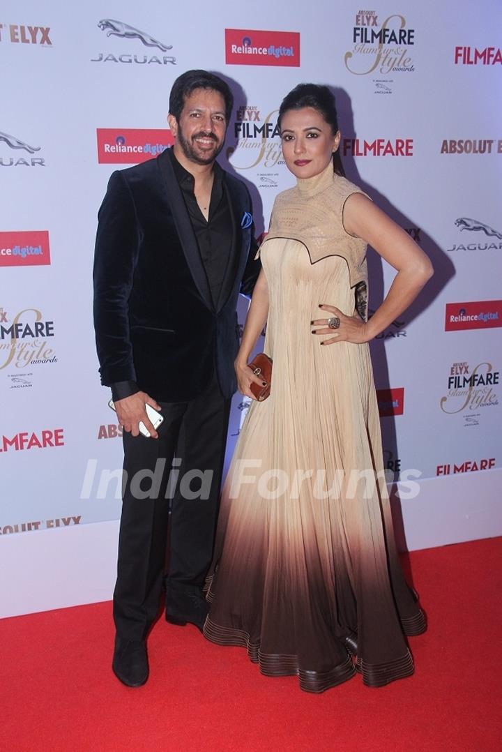Kabir Khan and Mini Mathur at Filmfare Glamour and Style Awards