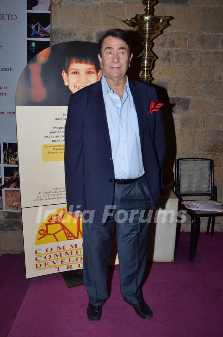 Randhir Kapoor at CCDT NGO Event