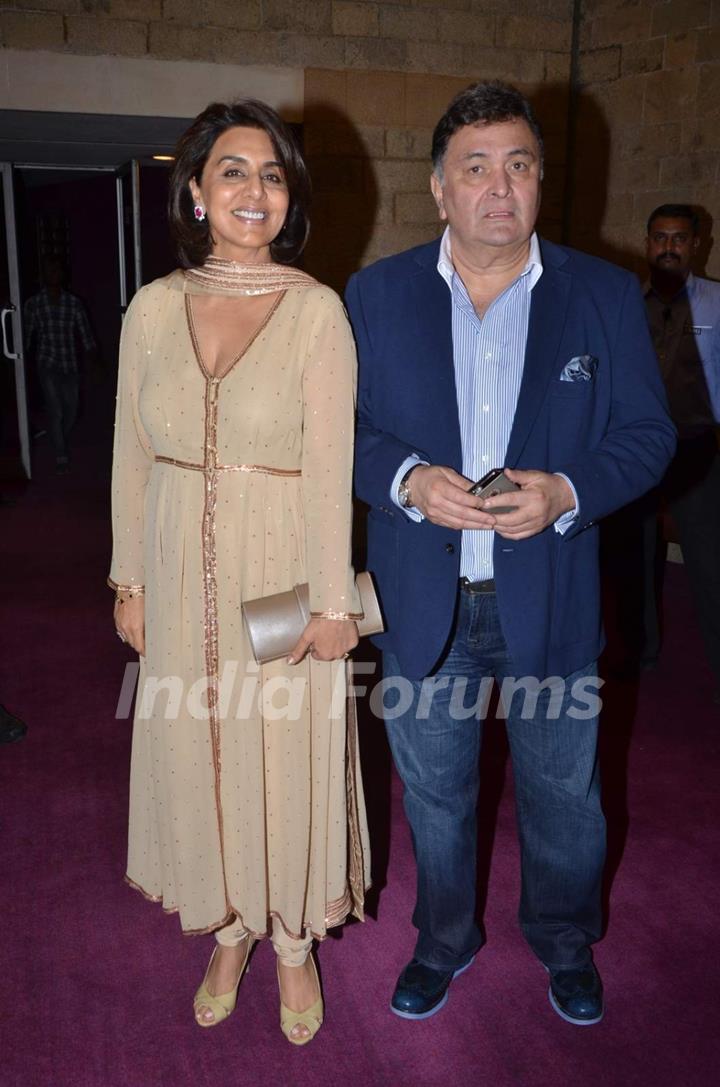 Rishi Kapoor and Neetu Singh at CCDT NGO Event