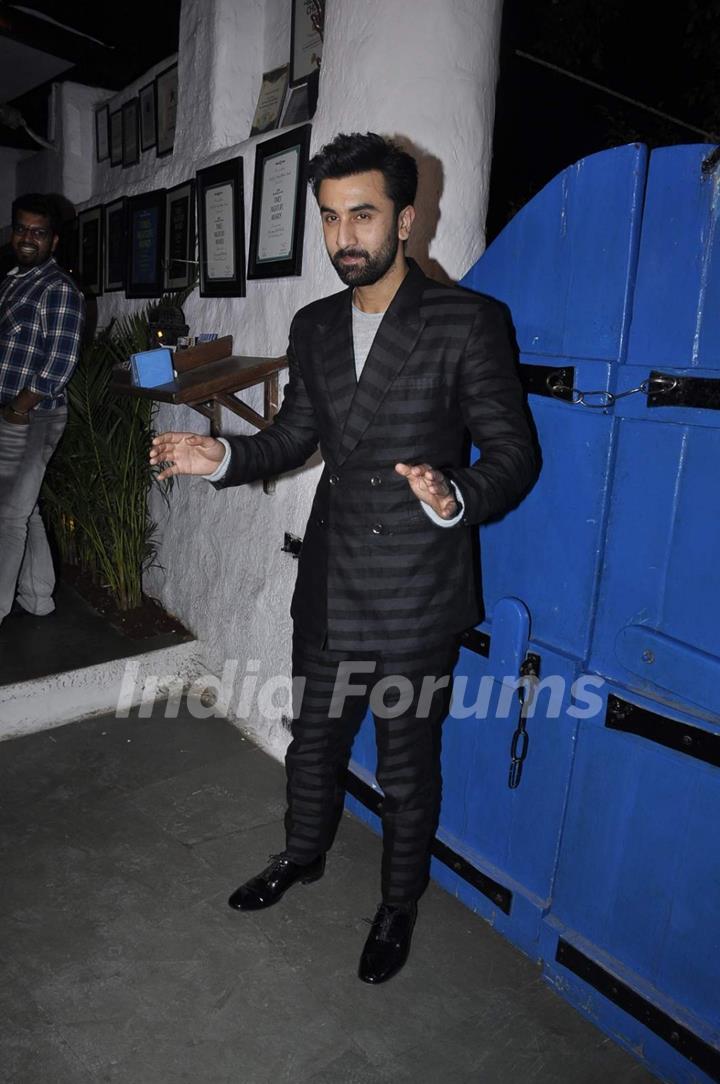 Ranbir Kapoor at Success Bash of 'Tamasha'